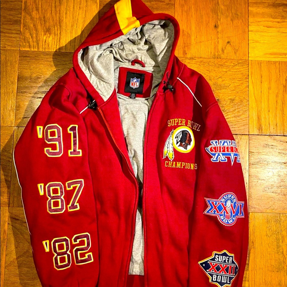 RARE Washington Redskins Super Bowl Jacket